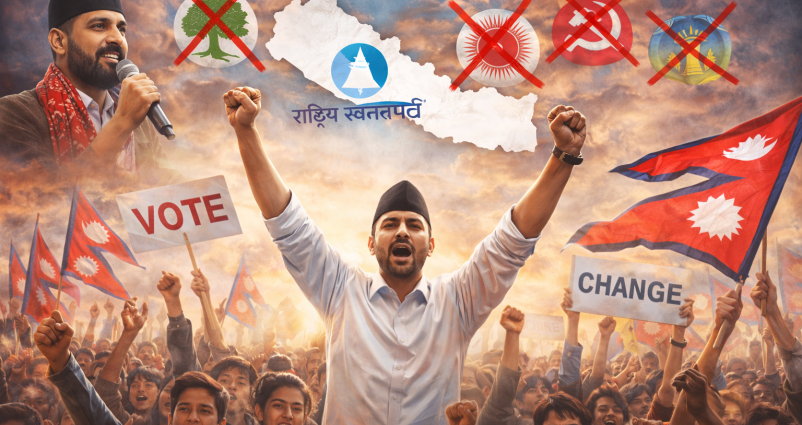 नेपालमा “ब्यालेट विद्रोह”, मतगणनामा रास्वपाको वर्चस्व